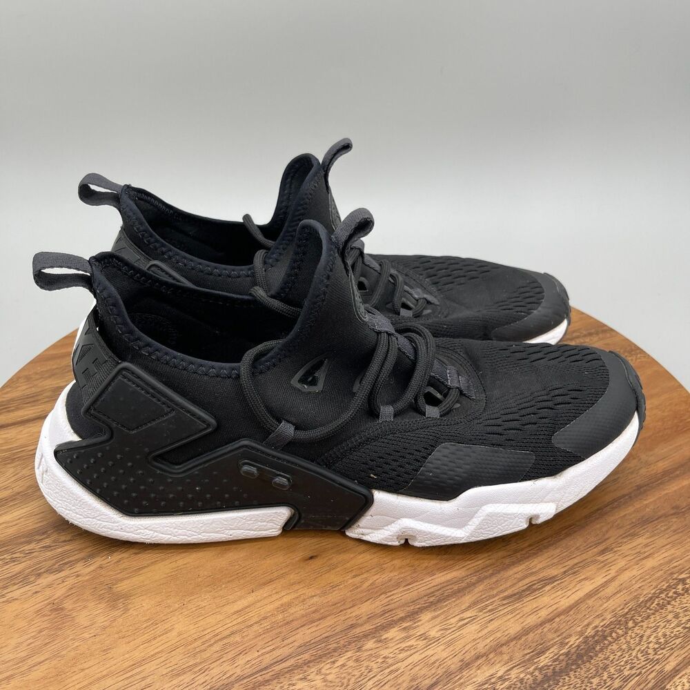 Nike Air Huarache Drift Breathe Shoes Mens Size 11.5 Black Running Comfort Gym